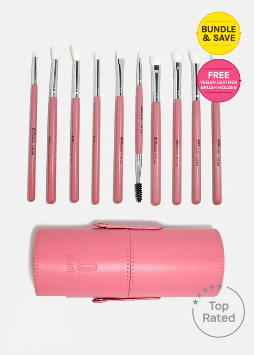 Paw Paw: All About Eyes Brush Set - Pink